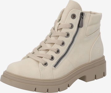 Bottines à lacets 'Salnos' Palado en beige : devant