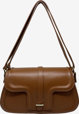 Sac bandoulière CHICCA BORSE en marron : devant