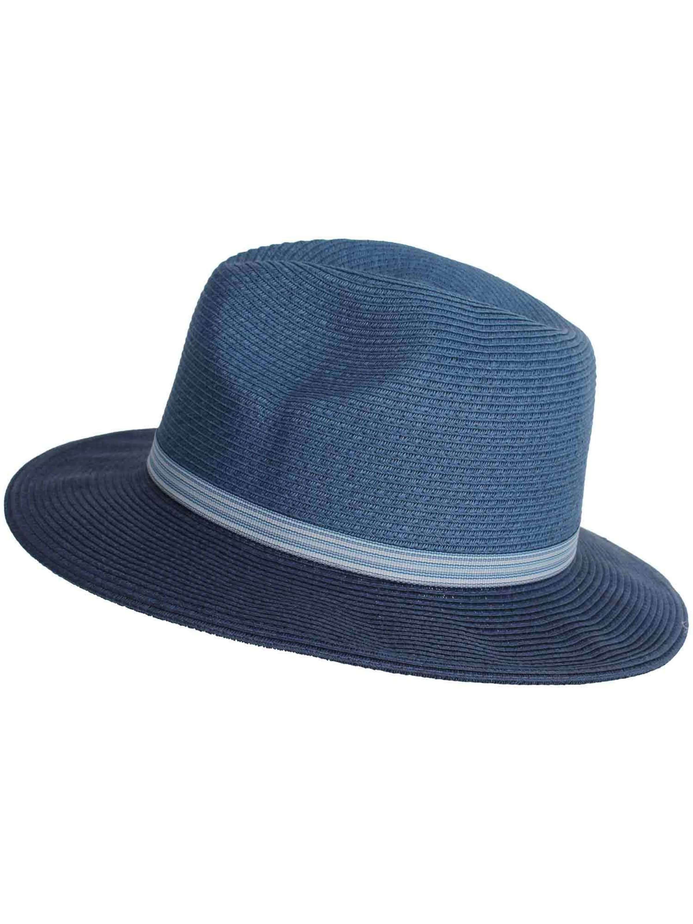 LOEVENICH Hut in Blau: Vorderseite