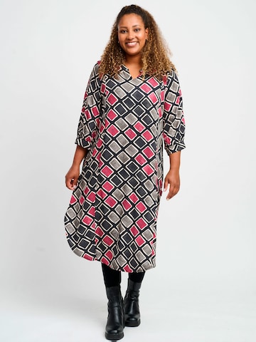 Pont Neuf Dress 'Sammy' in Pink: front