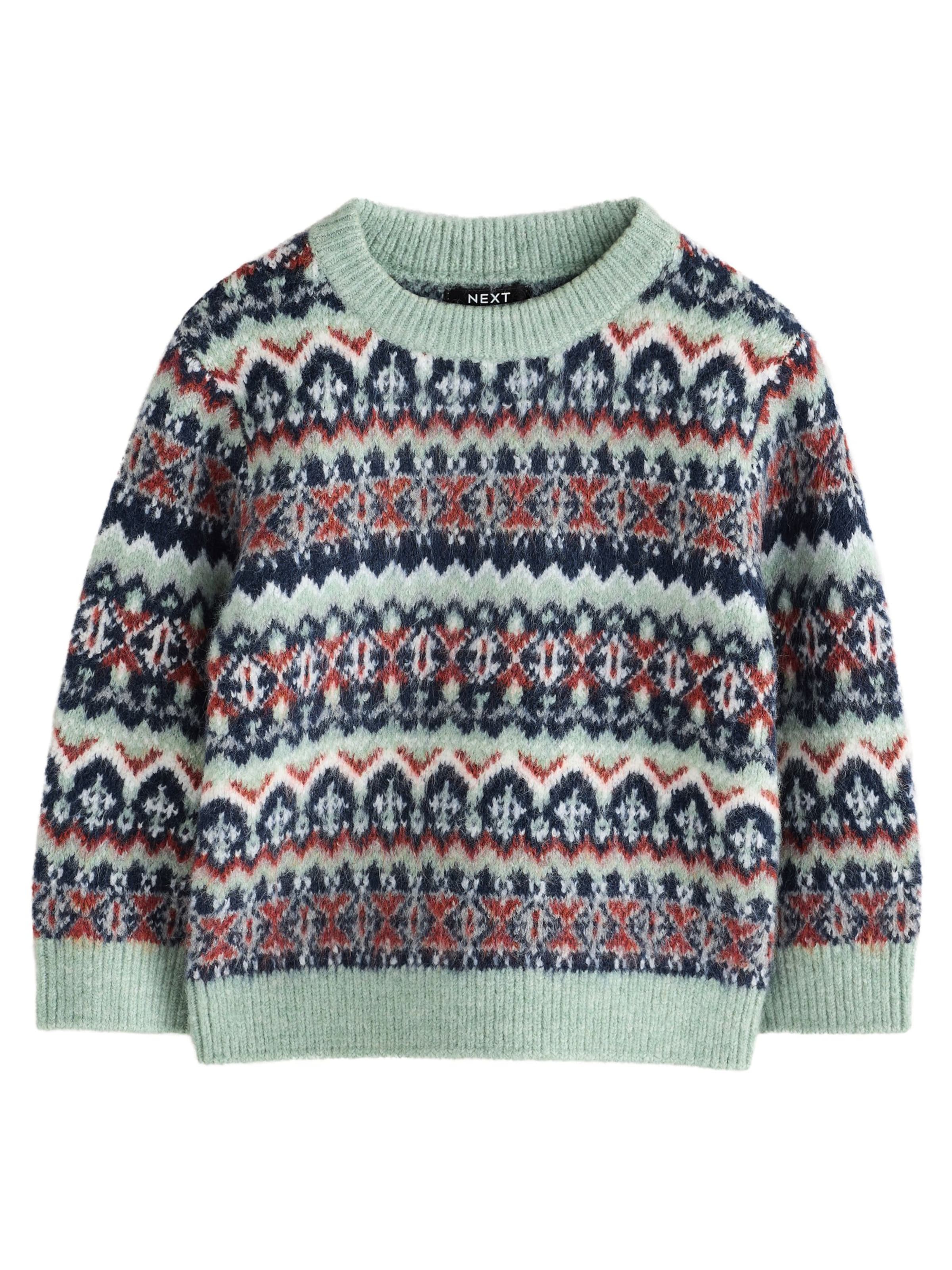 Next Πουλόβερ σε μπλε: μπροστά