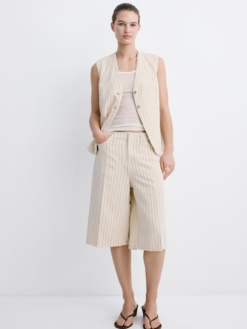 MANGO Gilet 'TONY' in Wit