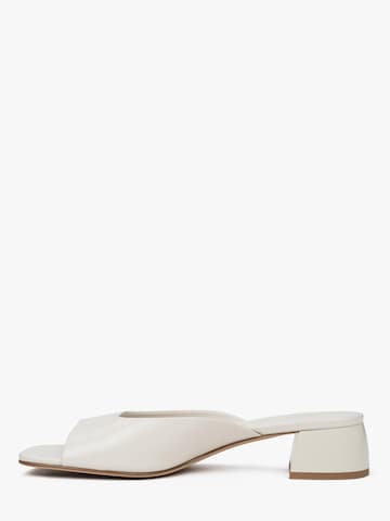 Estro Mules '001-7' in White