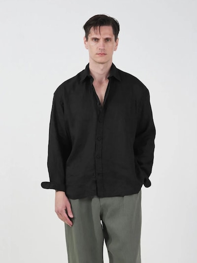 Giesto Camisa em S em preto, Vista do artigo