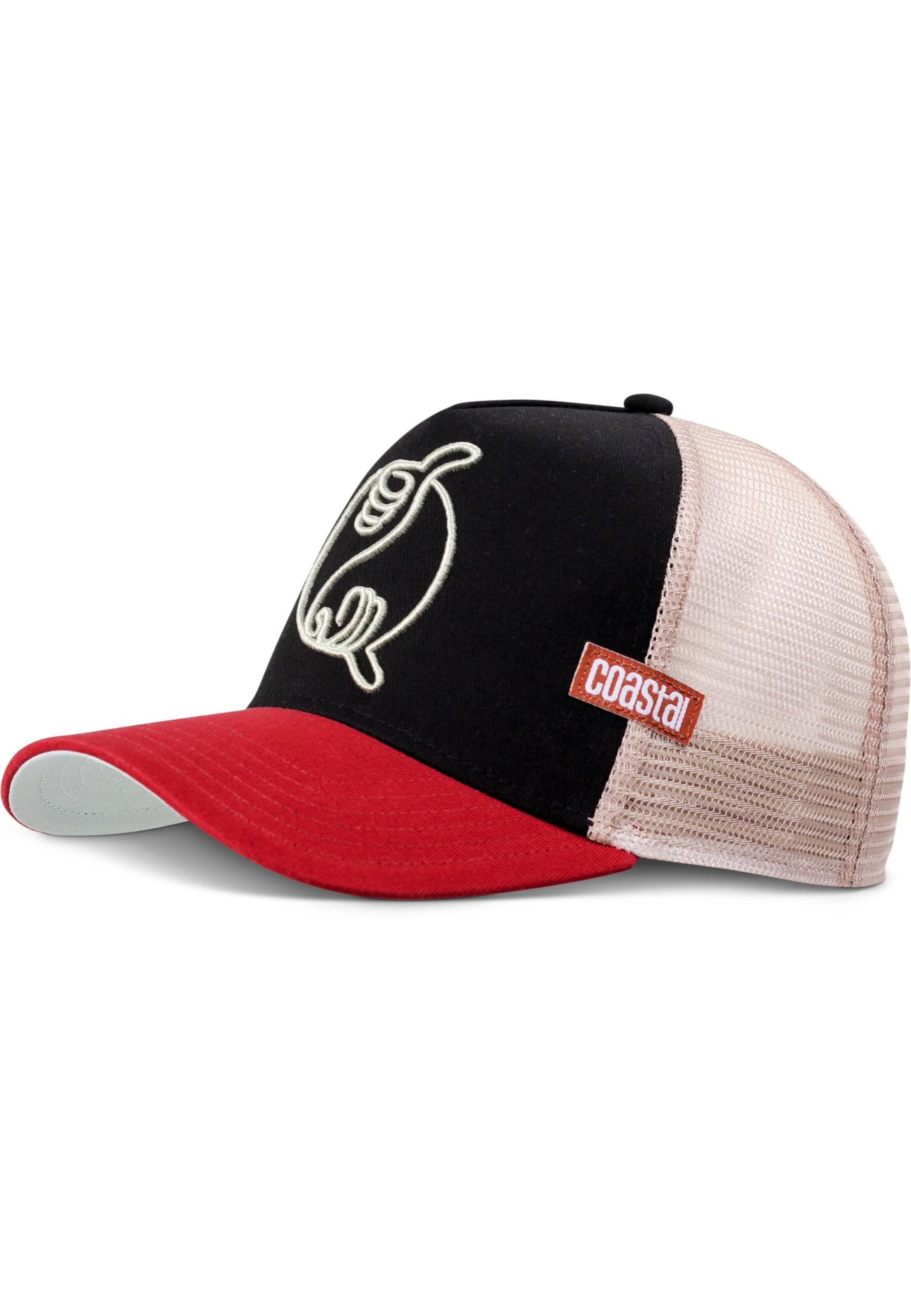 Cappello da baseball 'YinShaka' di Coastal in nero: frontale