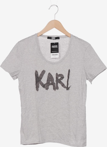 Karl Lagerfeld T-Shirt L in Grau: predná strana