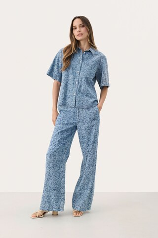 Part Two Bluse 'NiclaPW' i blå