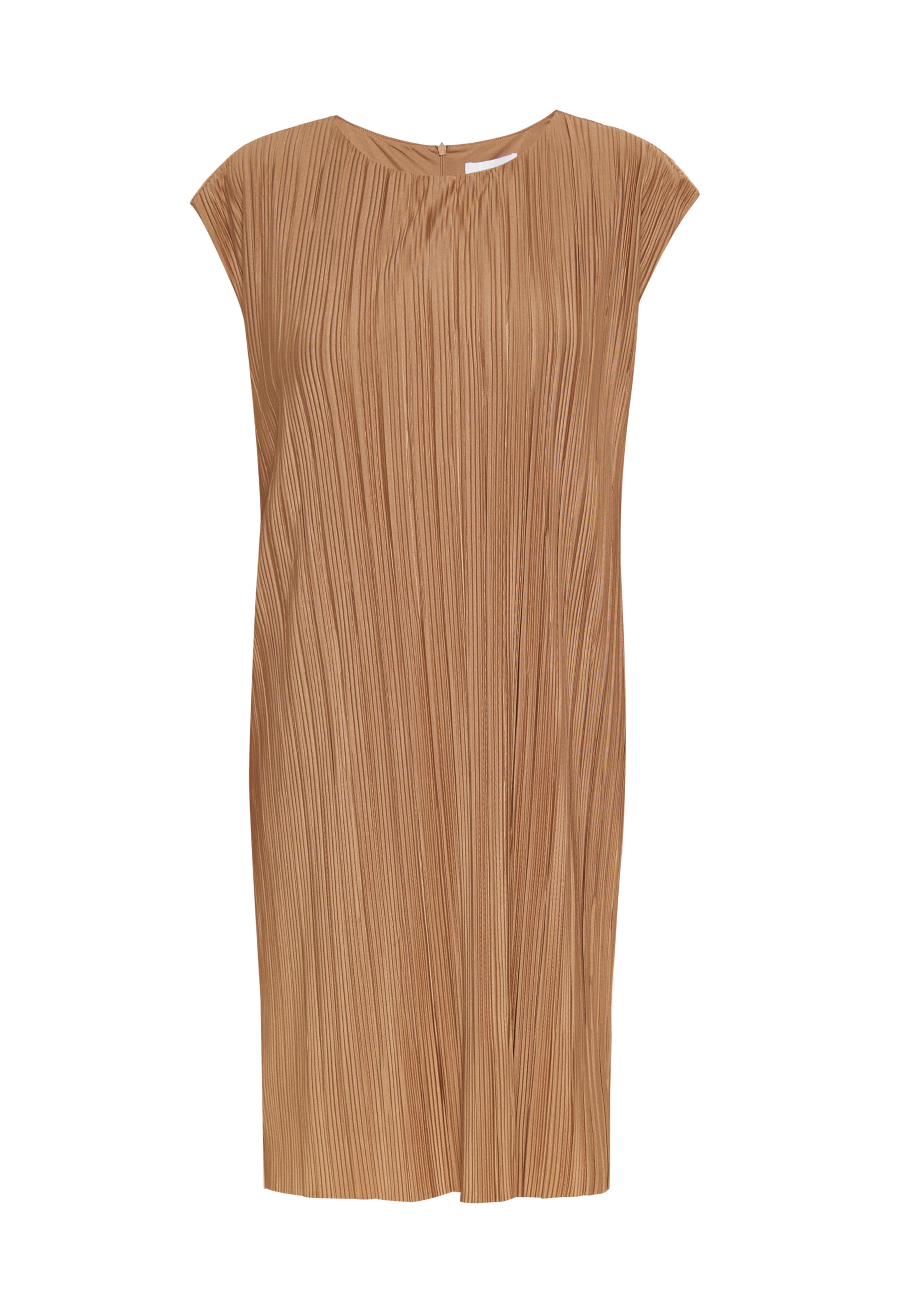 usha WHITE LABEL Koktejl obleka 'Fashion Look' | bež barva: sprednja stran