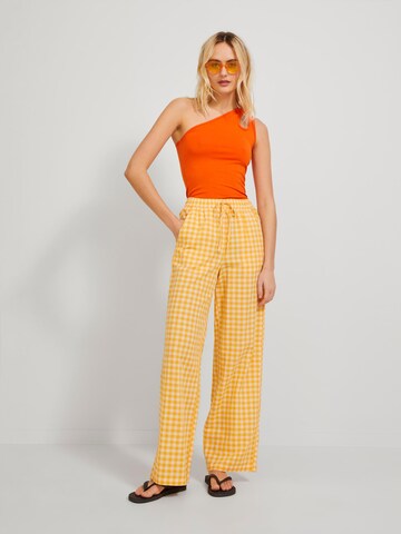 JJXX Wide leg Trousers 'KIRA' in Orange