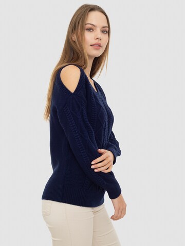 Sir Raymond Tailor Sweater 'Ely' in Blue