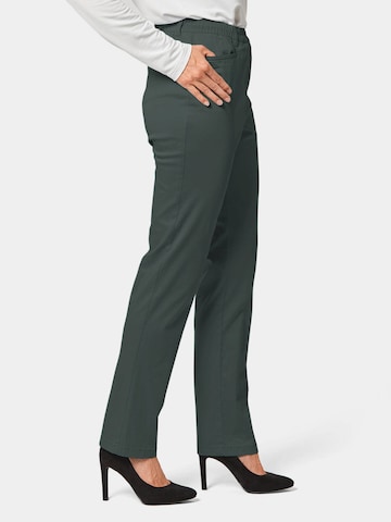 Coupe slim Pantalon 'Louisa' Goldner en bleu