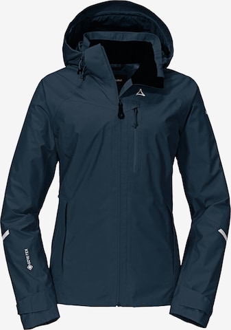 Veste outdoor 'Kreuzjoch' Schöffel en bleu : devant