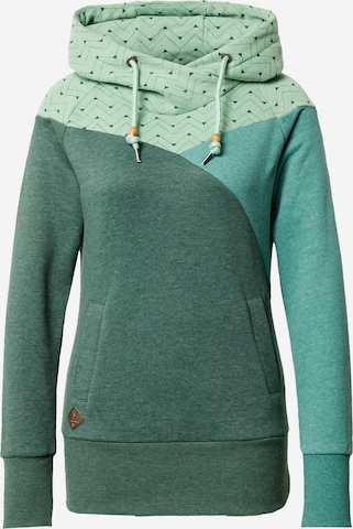 Ragwear Sweatshirt in Green: front