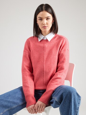 PIECES Sweater in Pink: front