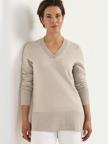 Pull-over Cellbes of Sweden en beige : devant