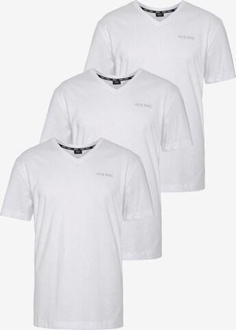 H.I.S Shirt in White: front