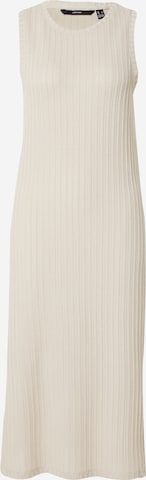 VERO MODA Knitted dress 'OLIVA' in Grey: front