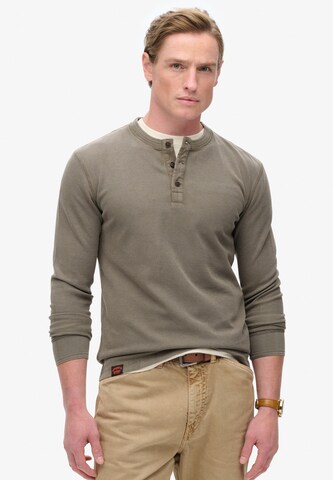 Superdry Shirt in Bruin: voorkant