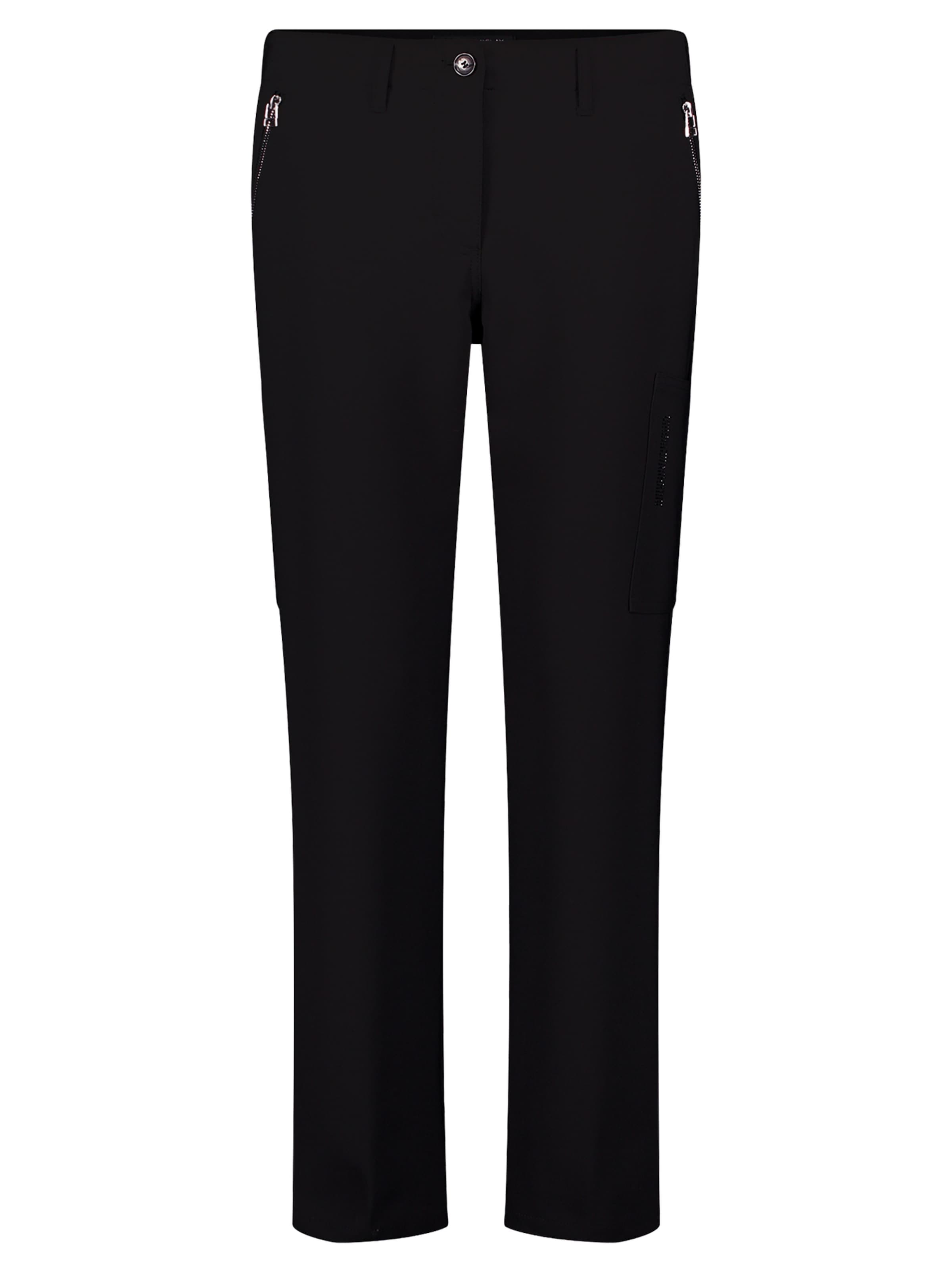 Betty Barclay Slim fit Trousers in Black: front