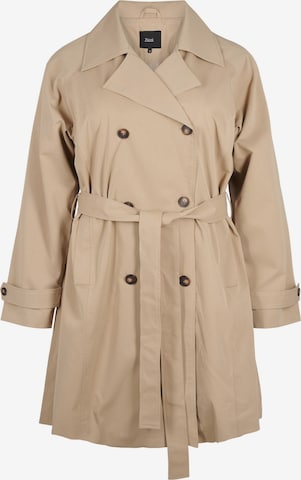 smėlio Zizzi Demisezoninis paltas 'Mpalma': priekis