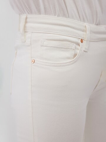 Mavi Skinny Jeans 'Adriana' in Weiß