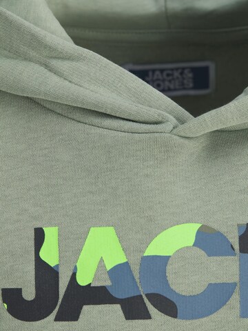 JACK & JONES MINI Sweatshirt 'JJLuke' in Green