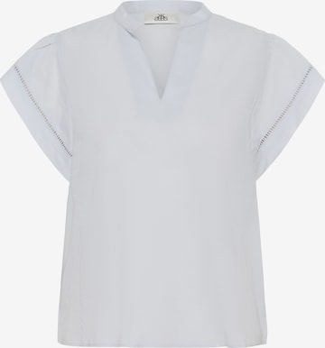 Chemisier 'Ommi' KAREN BY SIMONSEN en blanc : devant