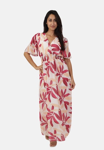 Elara Kleid in Weiß: Vorderseite