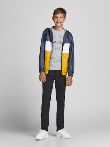 Effilé Pantalon 'Vega Trash' Jack & Jones Junior en noir