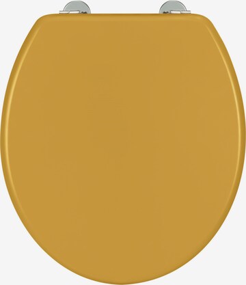 Wenko Toilet Accessories 'Prima' in Yellow: front