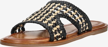 INUOVO Pantolette in Schwarz: Vorderseite