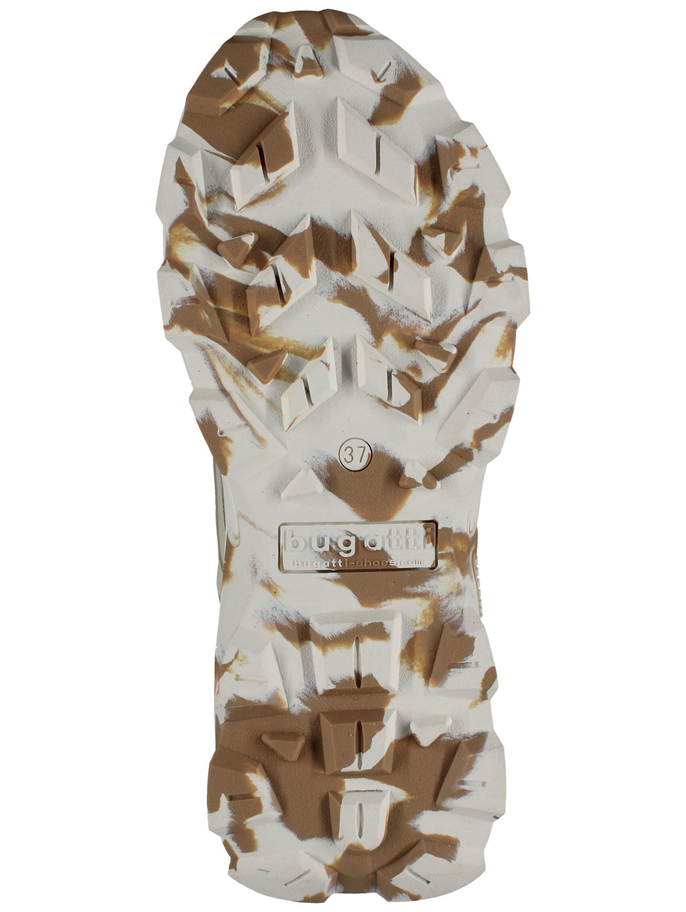 Sneaker bassa di bugatti in beige