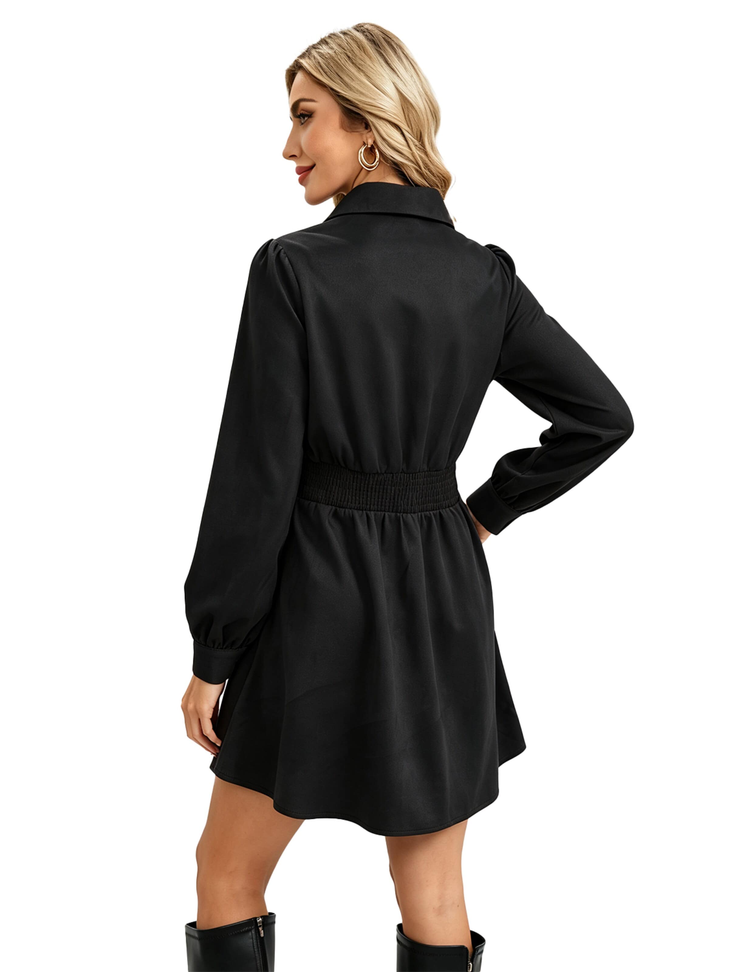 KoJooin Blusenkleid‌‌‌‌‌‌‌‌ in Schwarz