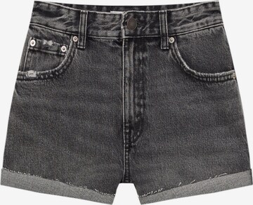 Pull&Bear Slimfit Shorts in Grau: predná strana