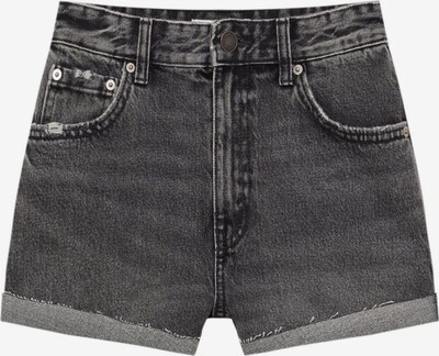 Pull&Bear Shorts in grey denim, Produktansicht