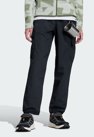 ADIDAS TERREX - Tapered Pantalón de montaña 'Xploric' en negro: frente