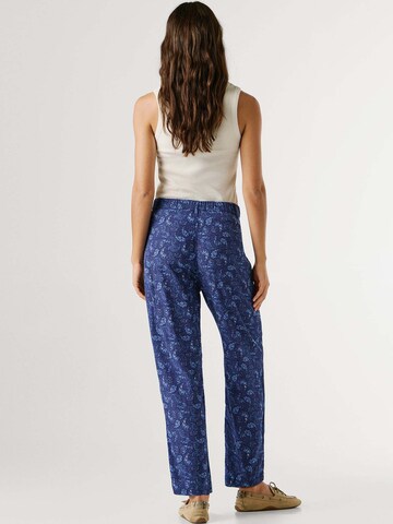Pepe Jeans Regular Pants 'Amanda' in Blue