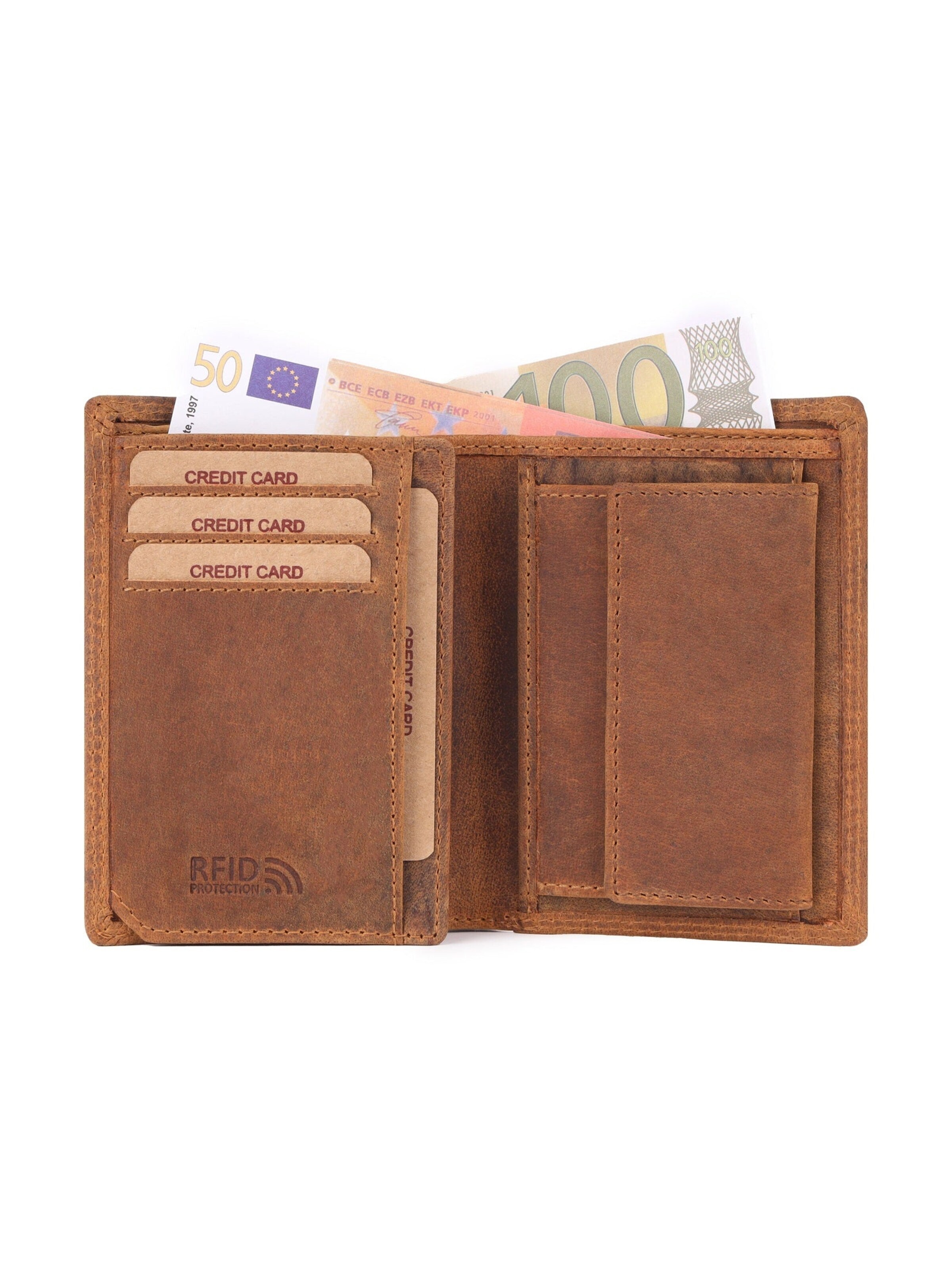 Benthill Wallet in Brown