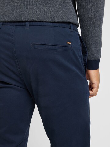 Regular Pantalon BOSS en bleu