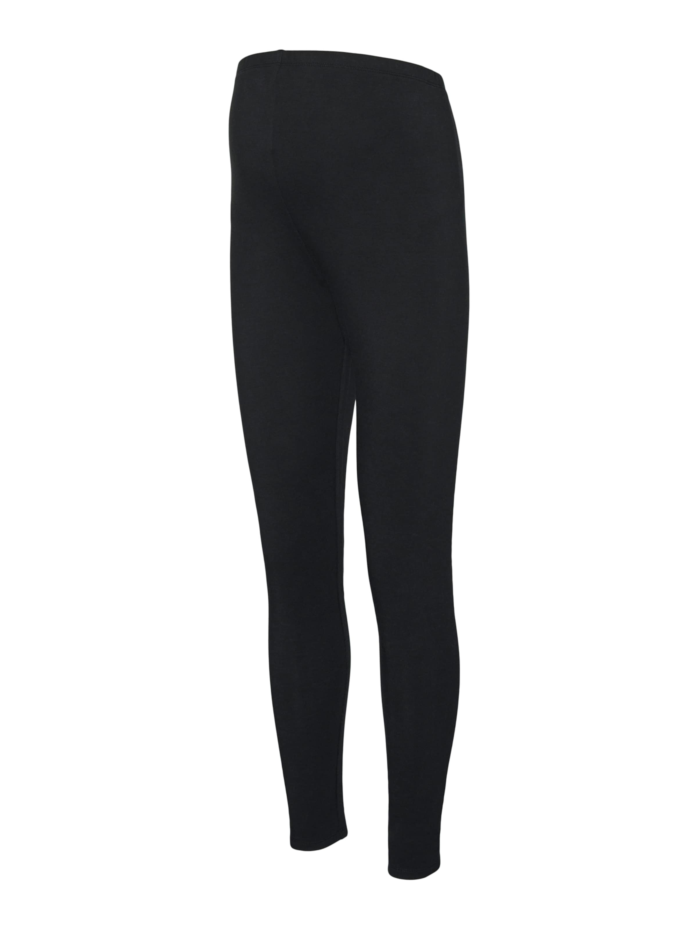 MAMALICIOUS Skinny Legíny 'MLNINNI' - Čierna: predná strana