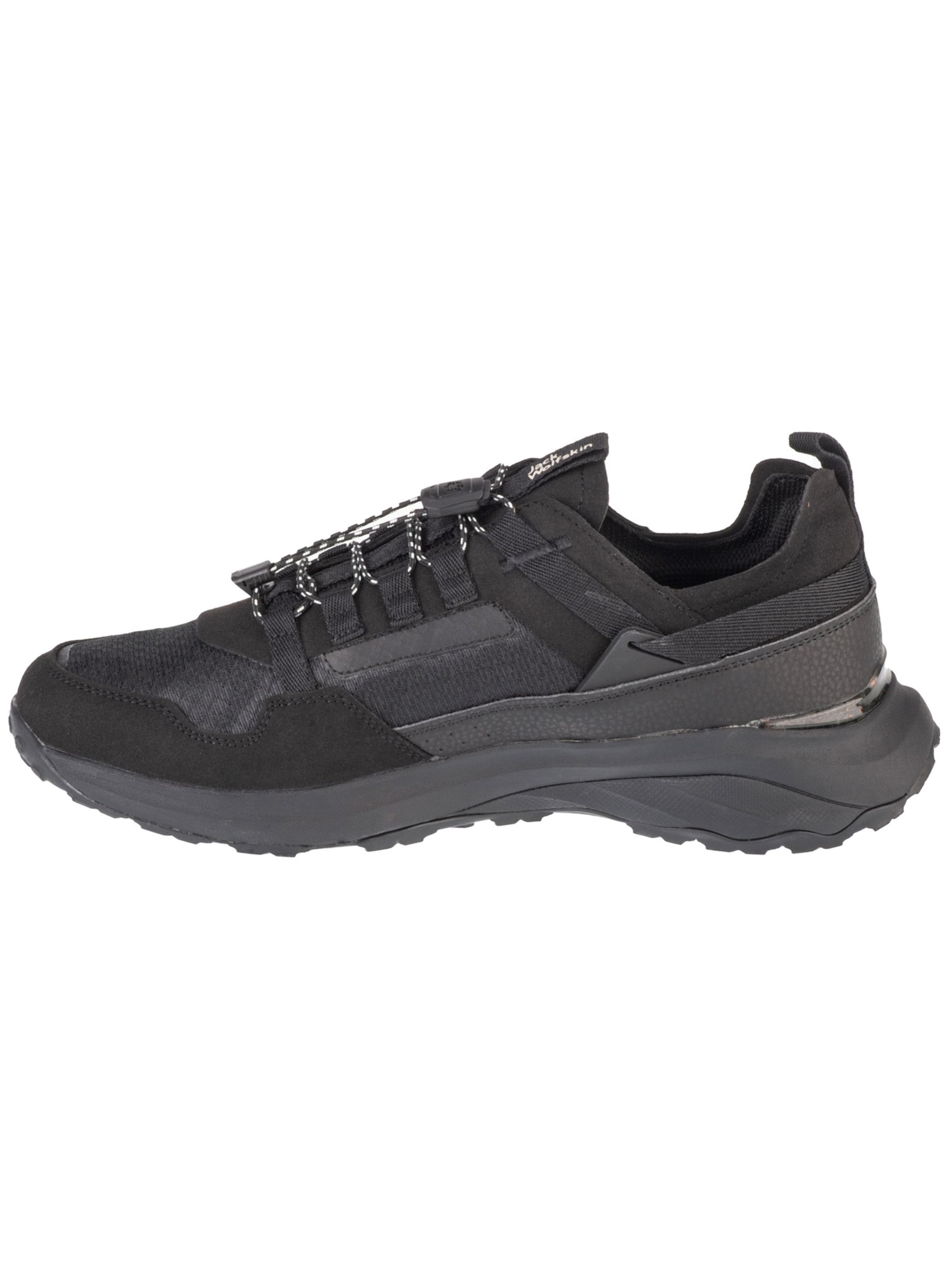 JACK WOLFSKIN Sneakers 'Dromoventure Athletic' in Black