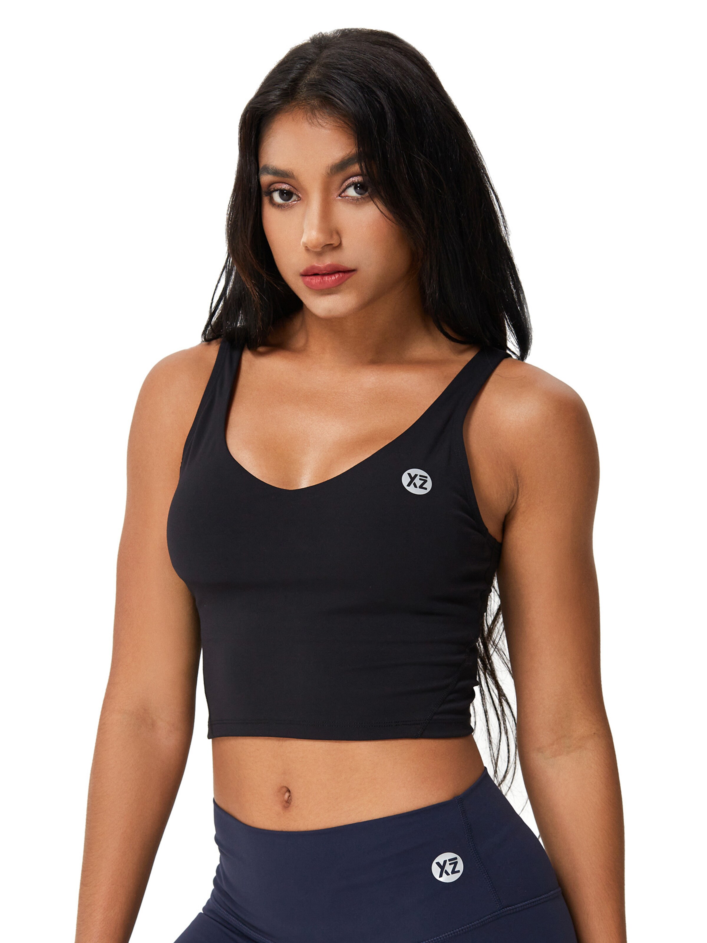 Haut de sport 'Secret' YEAZ en noir