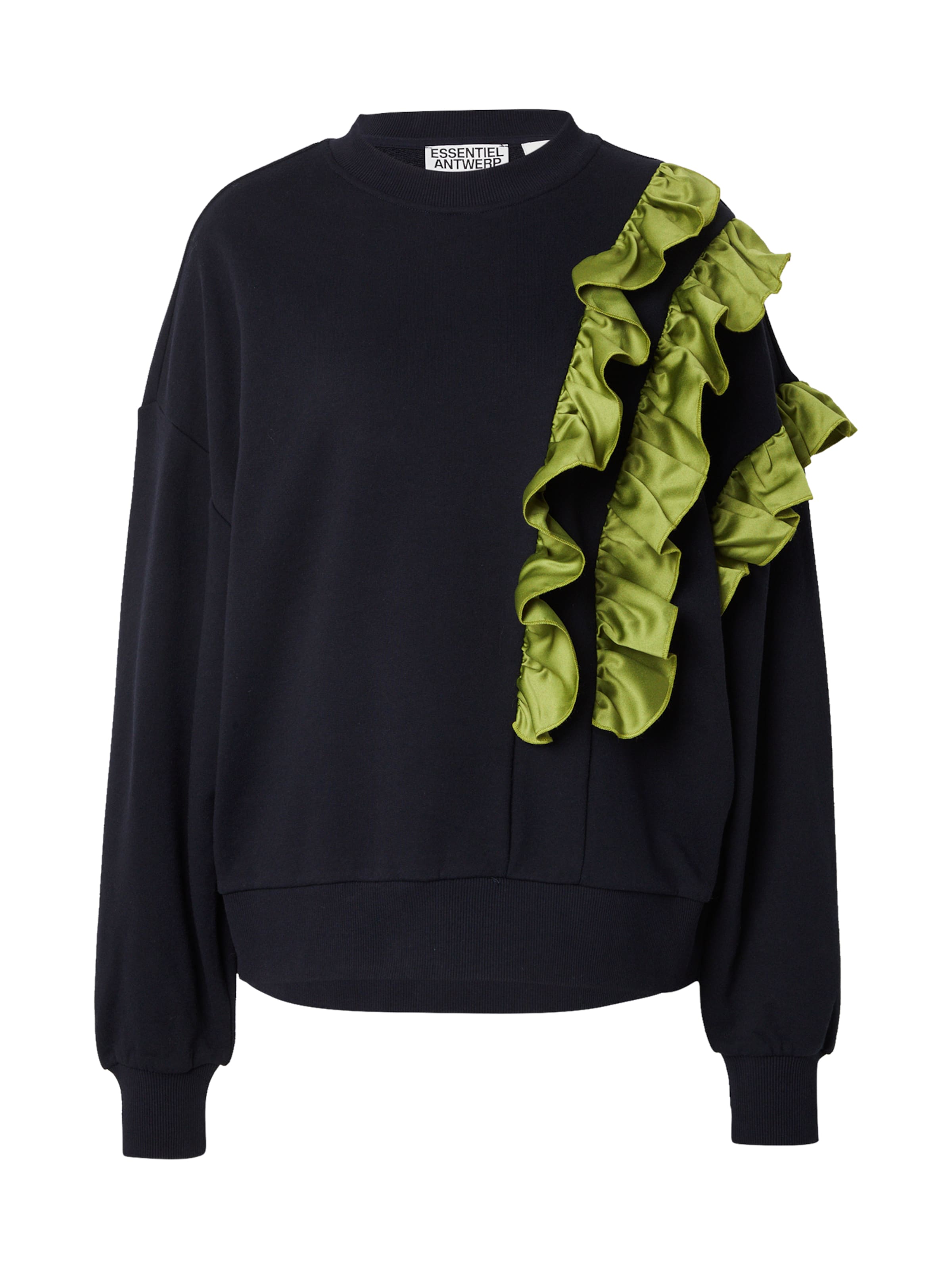 Essentiel Antwerp Mikina 'Iwave' – modrá: přední strana