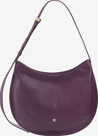 DuDu Shoulder bag 'Hispani' in Purple: front