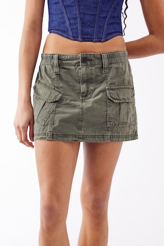 Jupe BDG Urban Outfitters en vert : devant