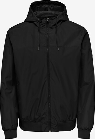 Only & Sons Prehodna jakna 'Gavin' | črna barva: sprednja stran