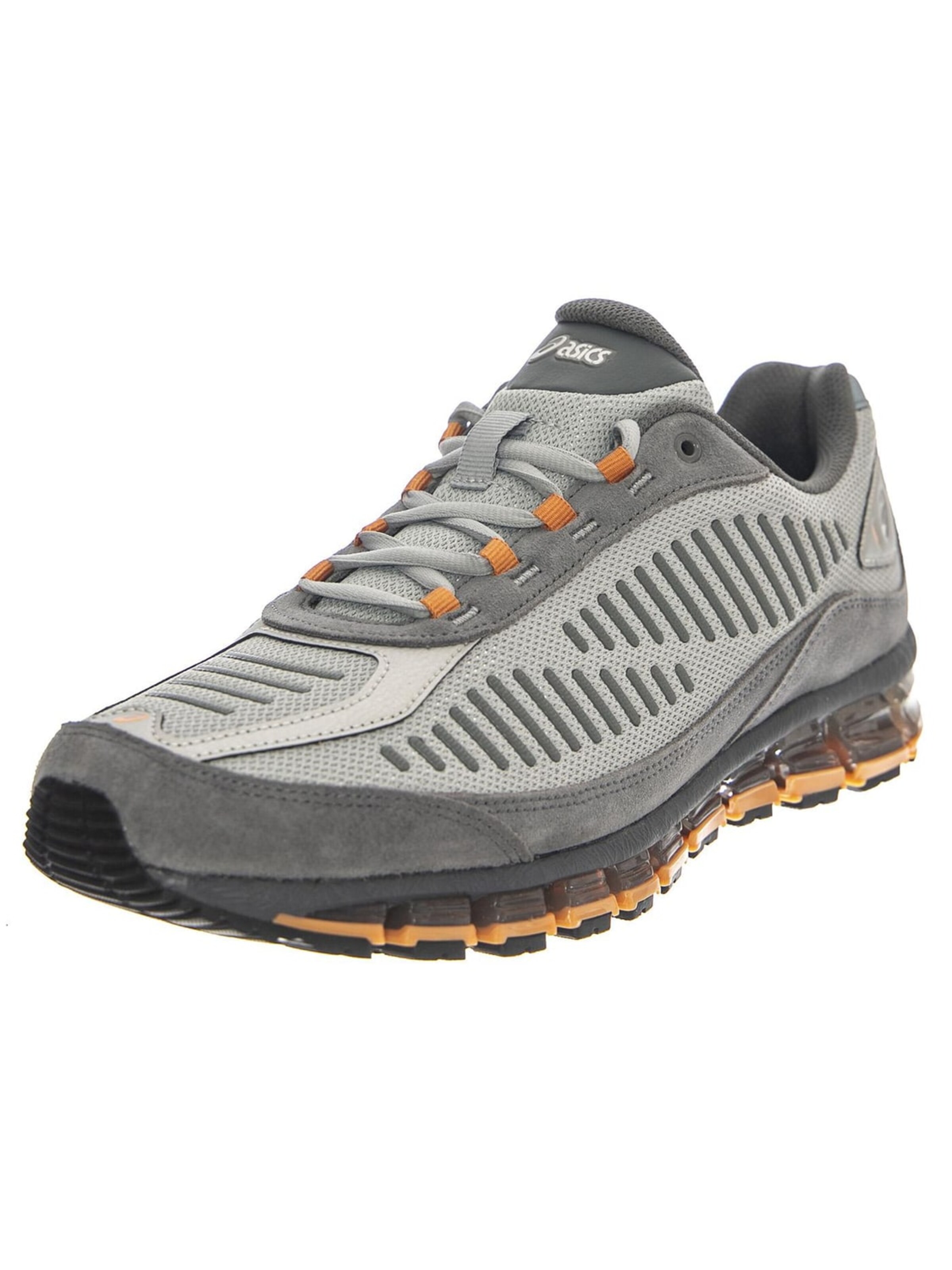 ASICS Sporty snøresko 'GEL-QUANTUM 360 I AMP Piedmont Grey / Steel Grey' i grå: forside