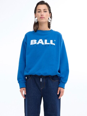 Ball Sweatshirt 'Simona' in Blue: front