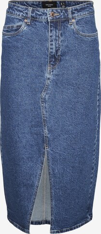 Vero Moda Curve Nederdel i blå: forside