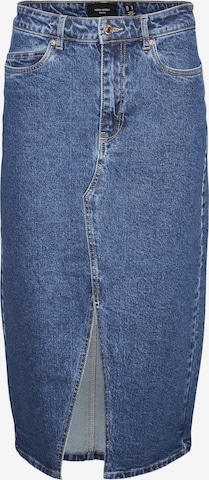 Vero Moda Curve Skirt in Blue: front